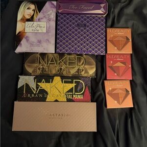 Too faced, (2)Urban Decay, (3)HUDA, Anastasia, (2)Tarte Bundle